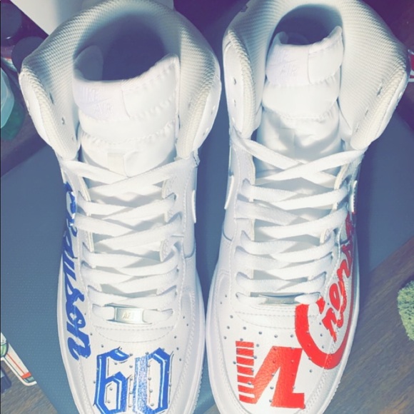 Nike Air Force Ones (Customized/Nipsey Hussle) main image 6